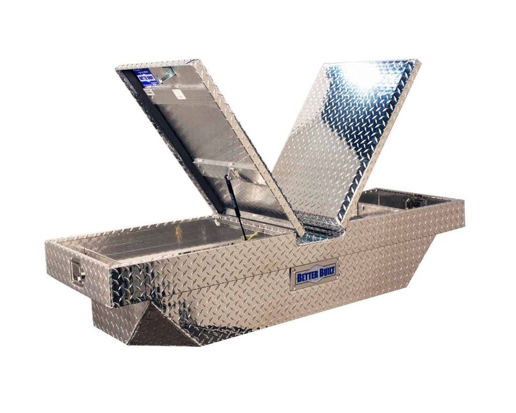 Aluminum Double Lid Truck Tool Box I96814