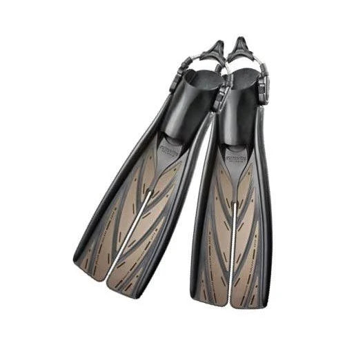Red Medium Split Fins Y228