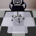 Transparent 2Pcs Office Chair Mat W54656