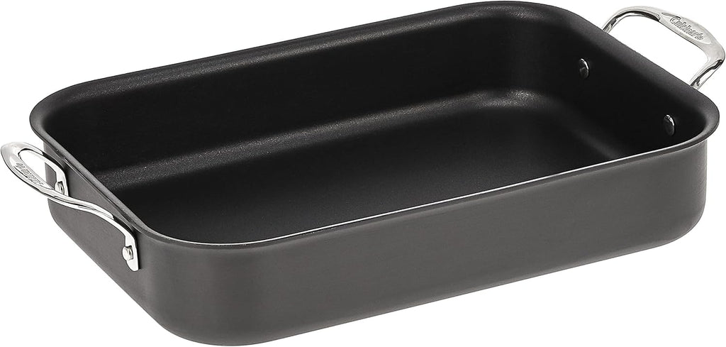 Black 3-1/2-Quart Nonstick Hard-Anodized Saute Pan with Lid, Pack of 2 C942583