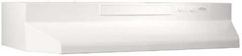 Black 24-Inch Range Hood Insert with Light, Pack of 2 U61975