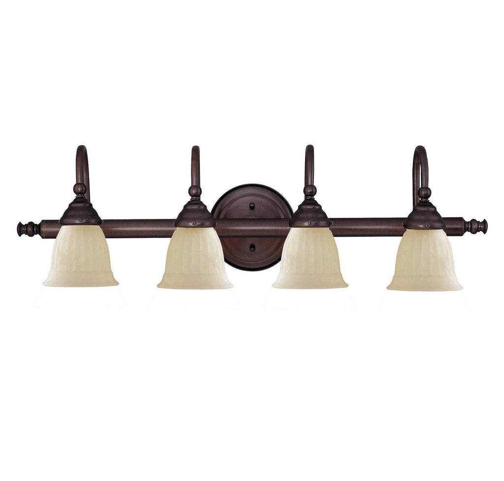 4 Light Bath Bar, English Bronze X58850