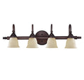 4 Light Bath Bar, English Bronze X58850
