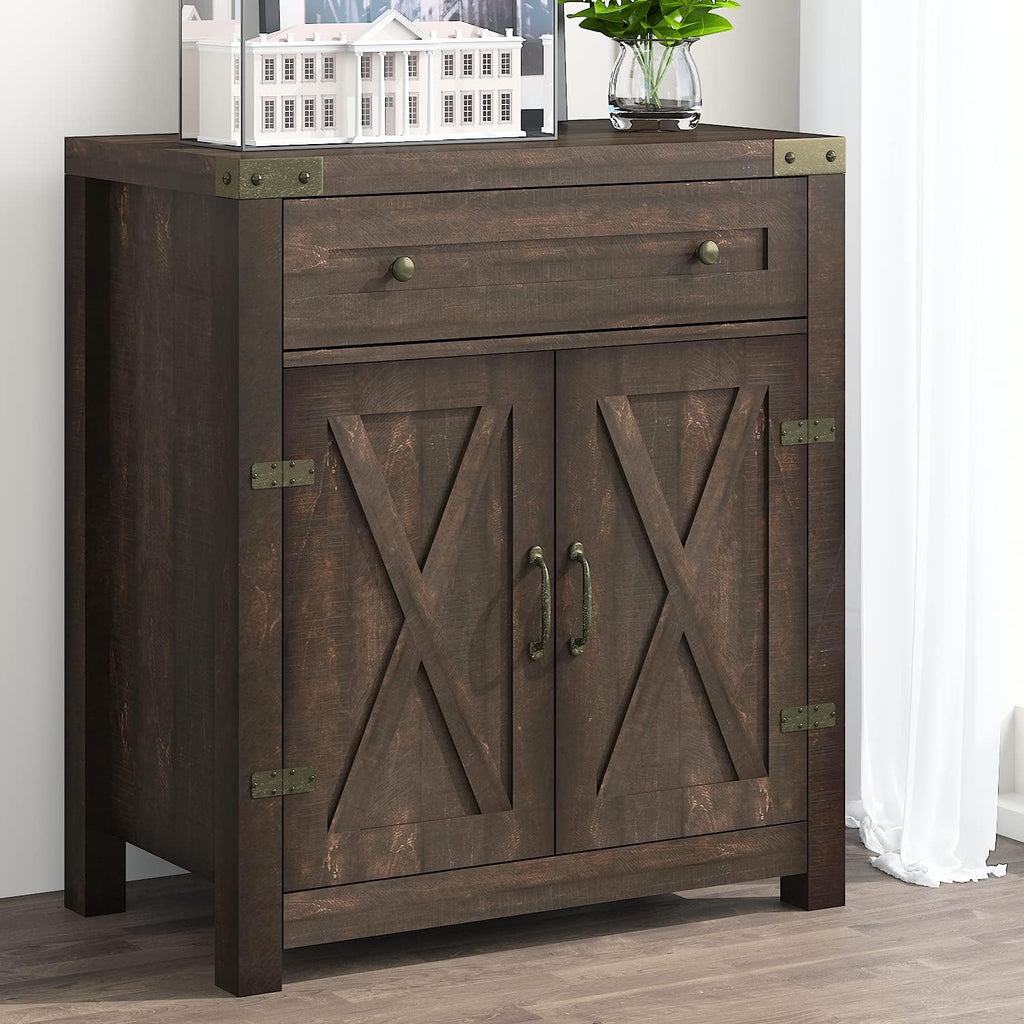 Espresso Accent Cabinet with Drawer & 2 Doors A456437