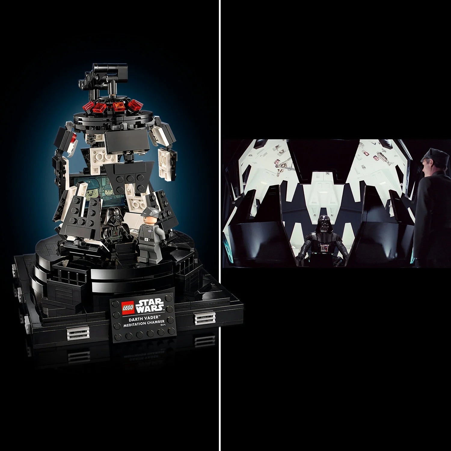 LEGO Star Wars Darth Vader Meditation Chamber Building Toy (663 Pieces) N127503
