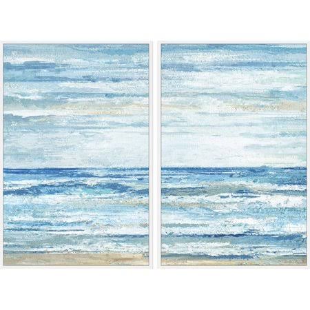 Handmade Shore Diptych C3983