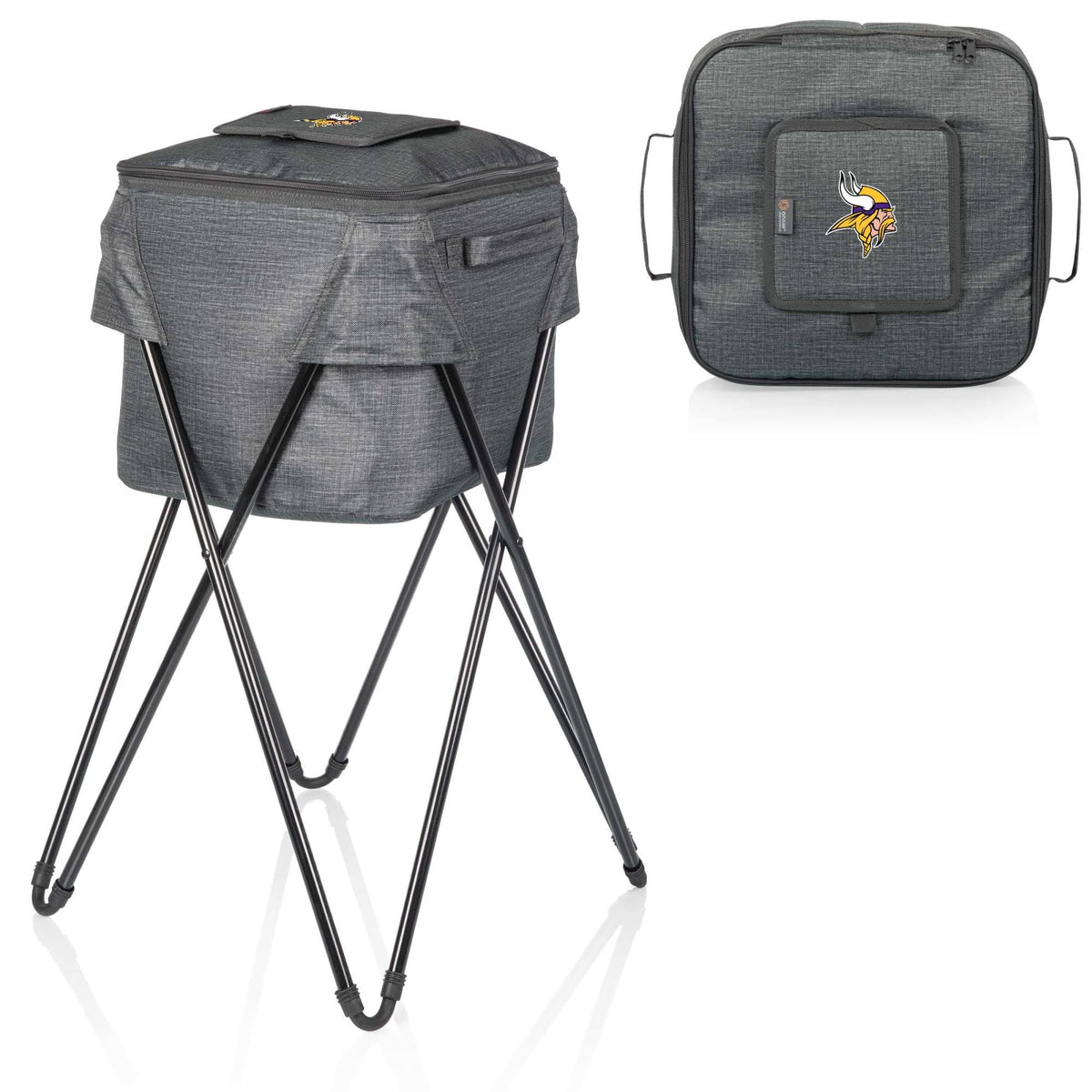 Gray Camping Cooler with Stand Z802