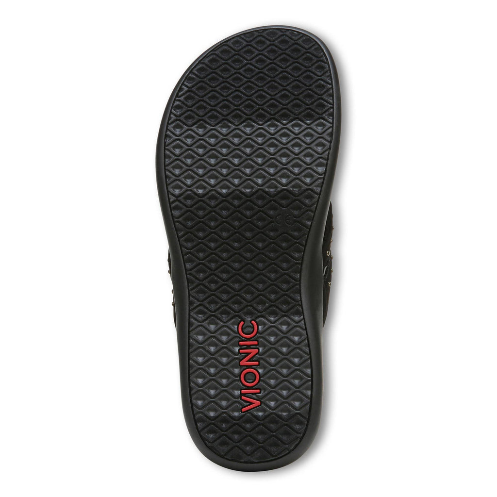 Slate Grey Toe Post Sandal U446622