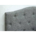 Gray Full/Queen Upholstered Panel Headboard B879703