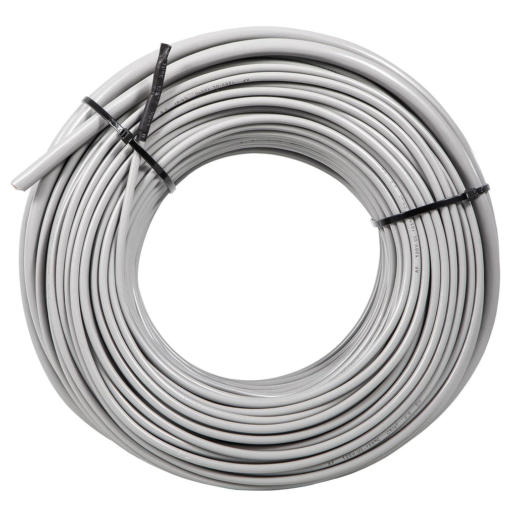 128.8 Square Feet Waterproof Insulated Floor Heating Cable with Temperature Control Panel W9922