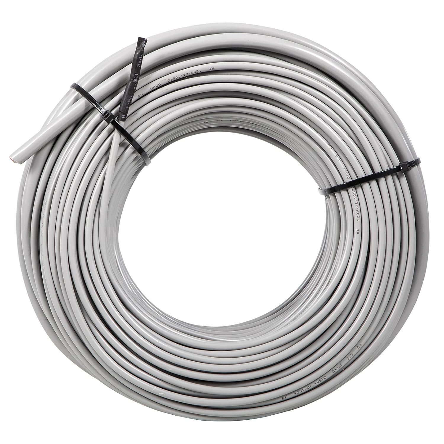 128.8 Square Feet Waterproof Insulated Floor Heating Cable with Temperature Control Panel W9922