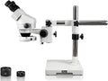 Binocular Trinocular Zoom Stereo Microscope with 10x WF Eyepiece, 3.5X—90x Magnification A416575