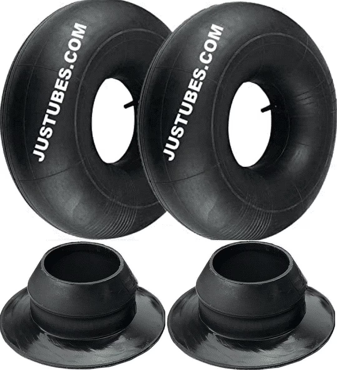 Two 6-14 7-14 Farm Tractor Implement Tire Inner Tubes With Bushings Y24693
