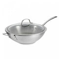 12 Stainless Steel Stir Fry Pan I32031