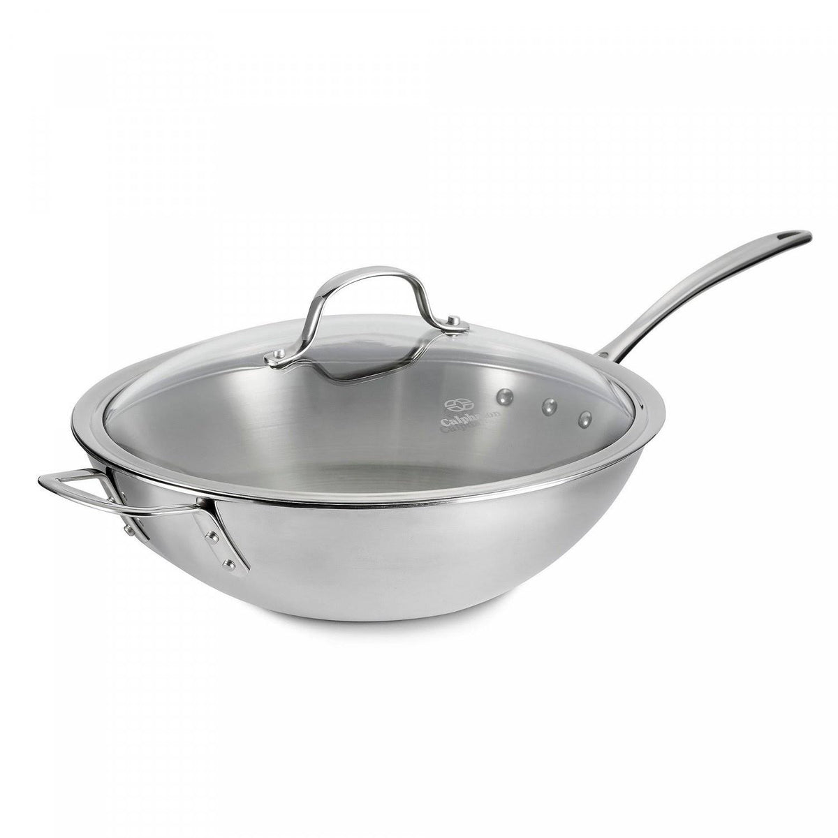 12 Stainless Steel Stir Fry Pan I32031