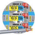 250 ft. 12/3 Solid Steel Armored AC Cable M1503