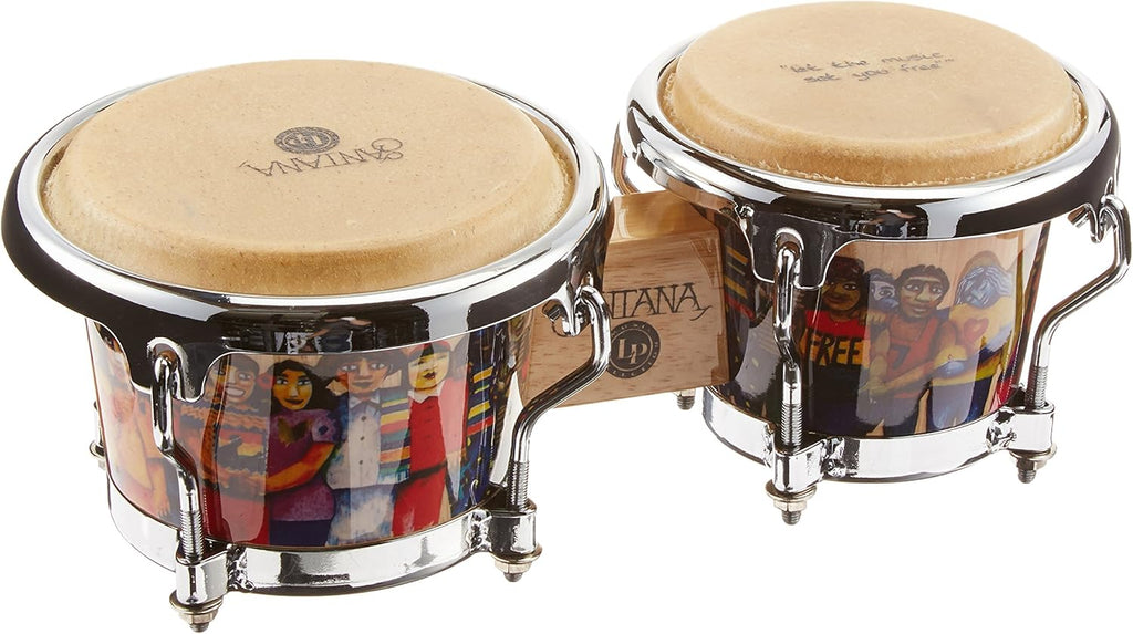 Mini Tunable Wood Bongos H606