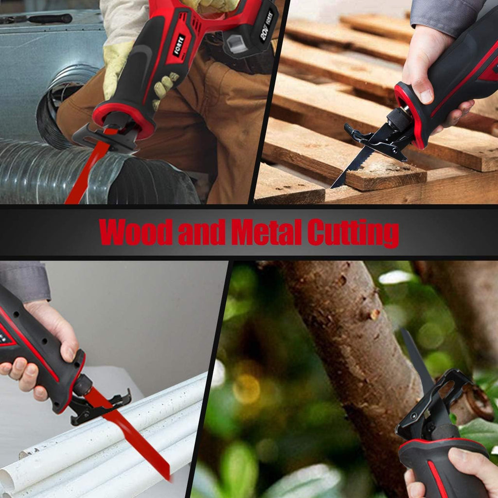 20V Max Reciprocating Saw with Li-ion Battery and Quick Charger H41141