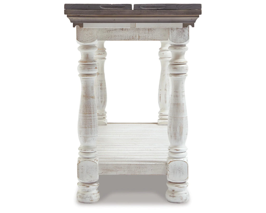 Gray/White Sofa Console Table E51594