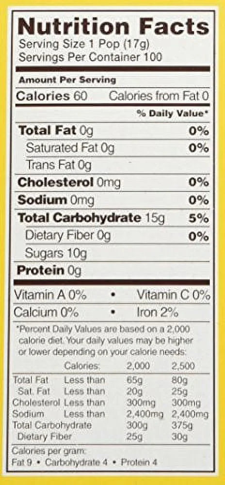 Tootsie Pops Assorted - 100 ct. P6094