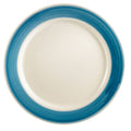 Rainbow Plate 7 1/4x22 Blue 36/Case I42871