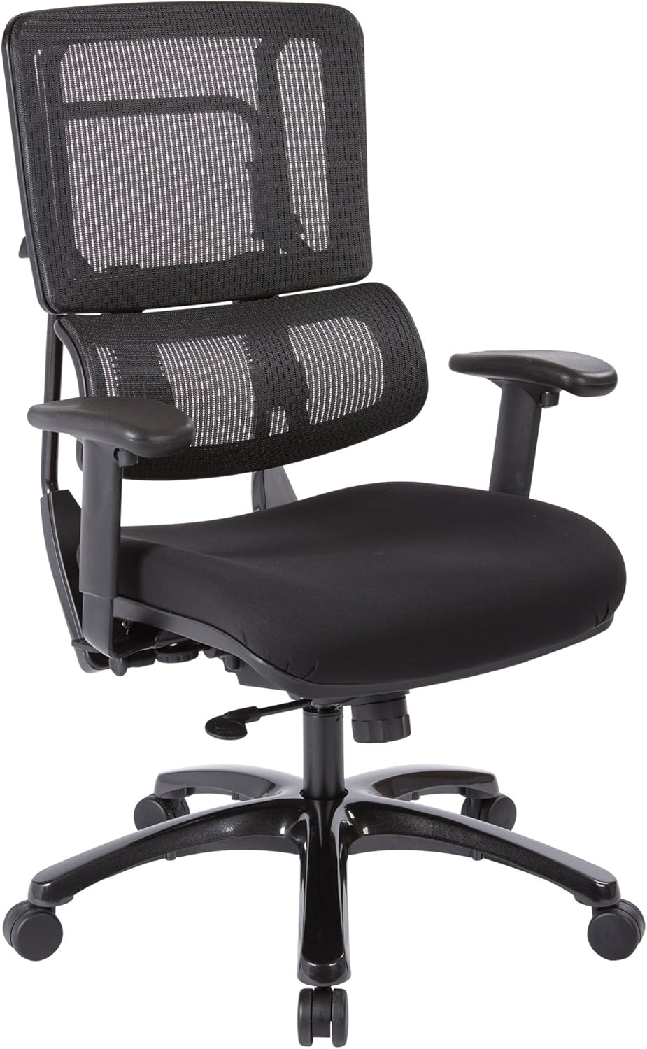Black Mesh Managers Chair with Adjustable Arms X49874