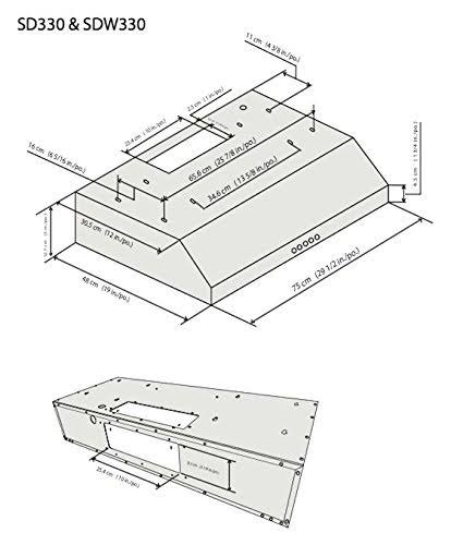 30-Inch White Under-Cabinet Range Hood N13924