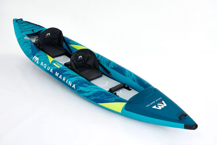 Inflatable Kayak Package with Carry Bag, Fin, Pump & Safety Harness V66938