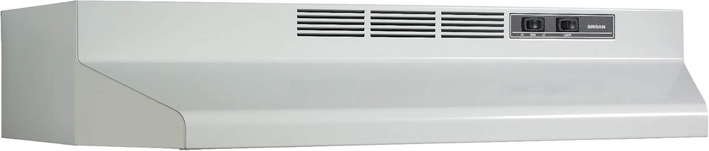 Black 24-Inch Range Hood Insert with Light, Pack of 2 U61975