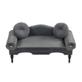 Velvet Loveseat Sofa with Nail Head Trimming M20297