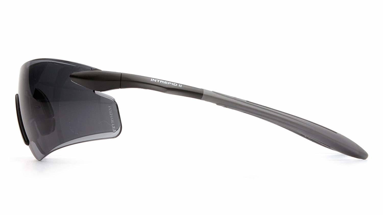 Frameless Lightweight Safety Glasses with Gray Lens P913