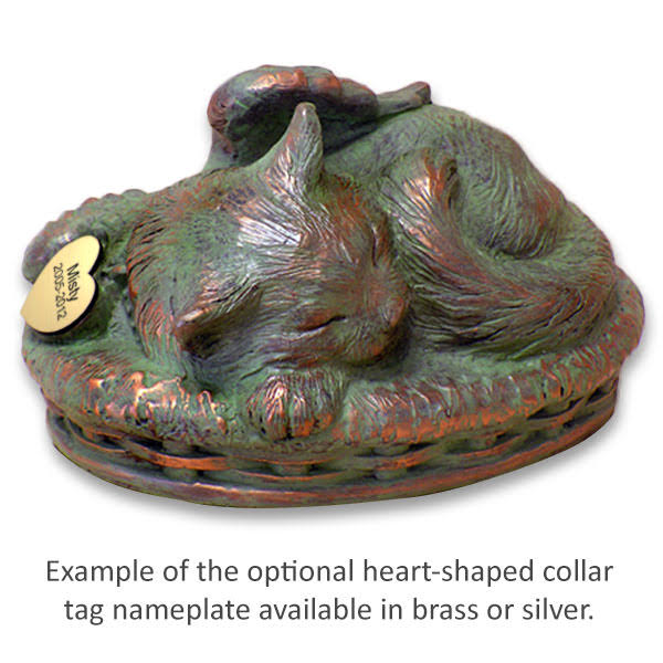 White Pet Cremation Urn E894836