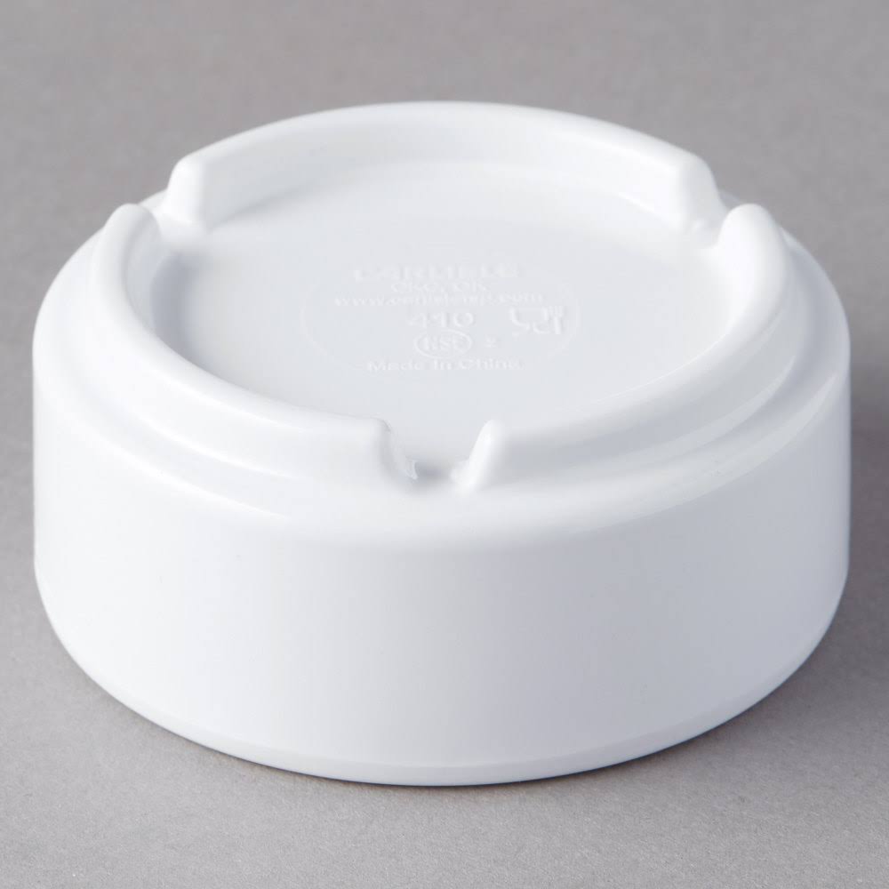 White Melamine 2 oz Straight Sided Ramekin E532
