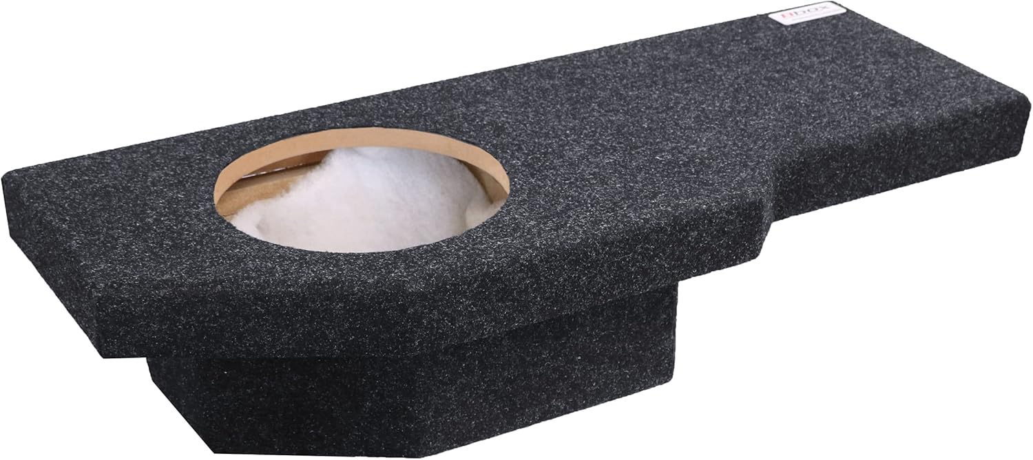Charcoal 10 Inch Sealed Carpeted Subwoofer Enclosure U27708