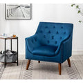 Tufted Velvet Armchair Y780