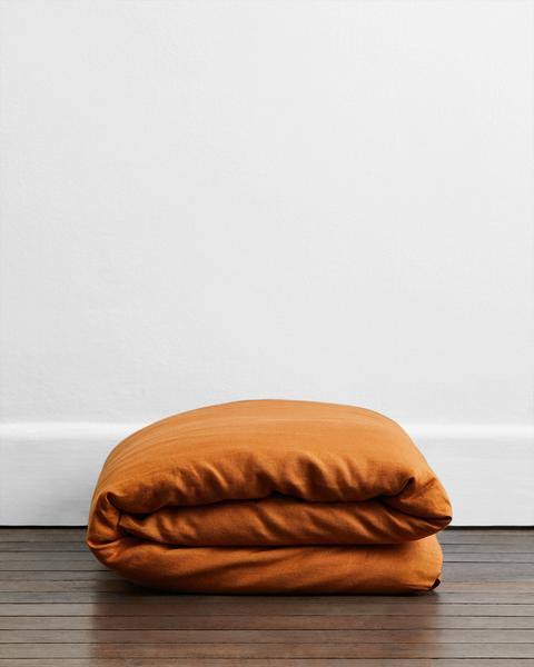 Twin/Twin XL 100% Flax Linen Duvet Cover Z53341