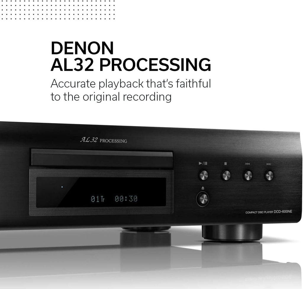 Black Compact CD Player X4480