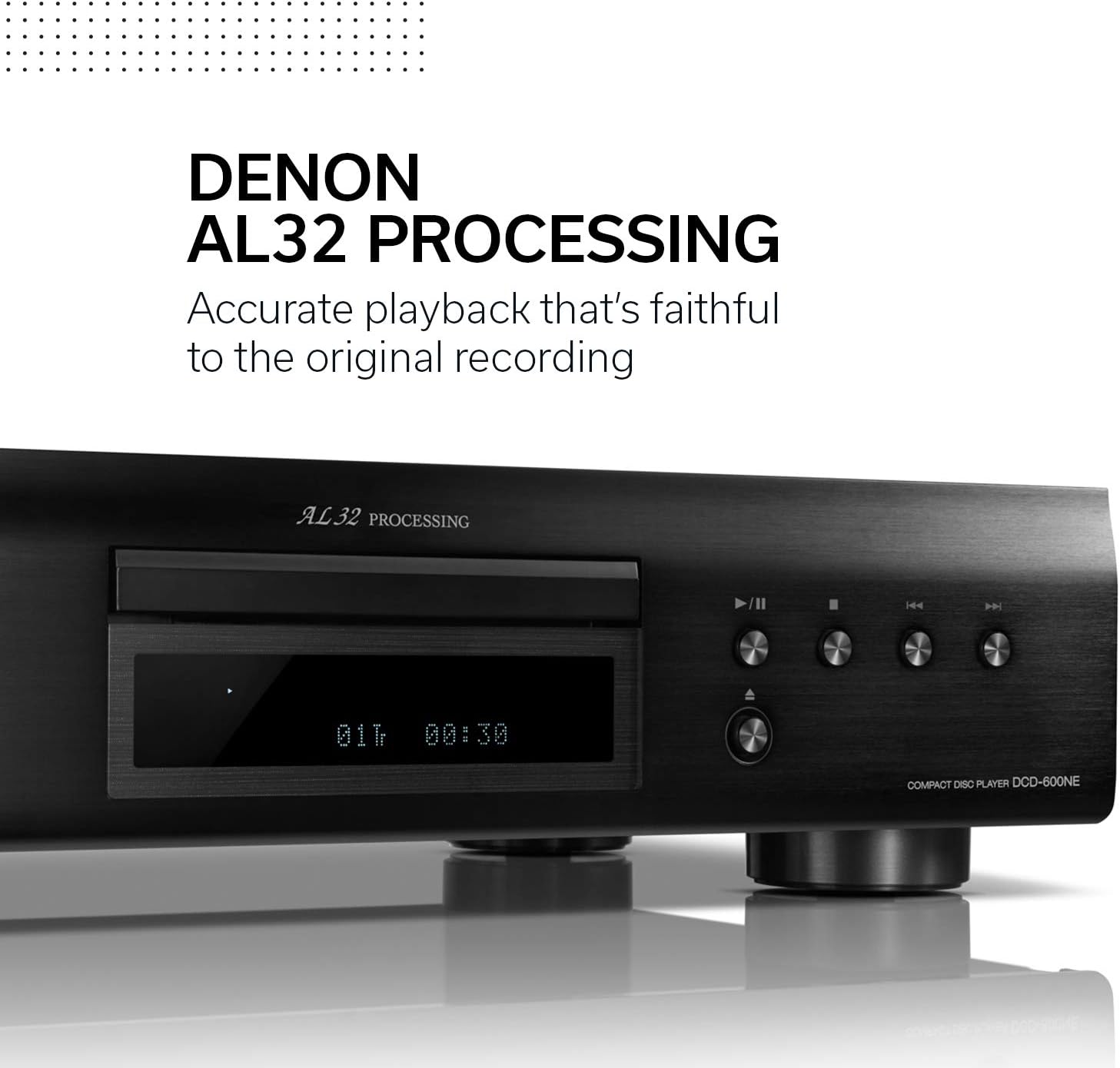 Black Compact CD Player X4480