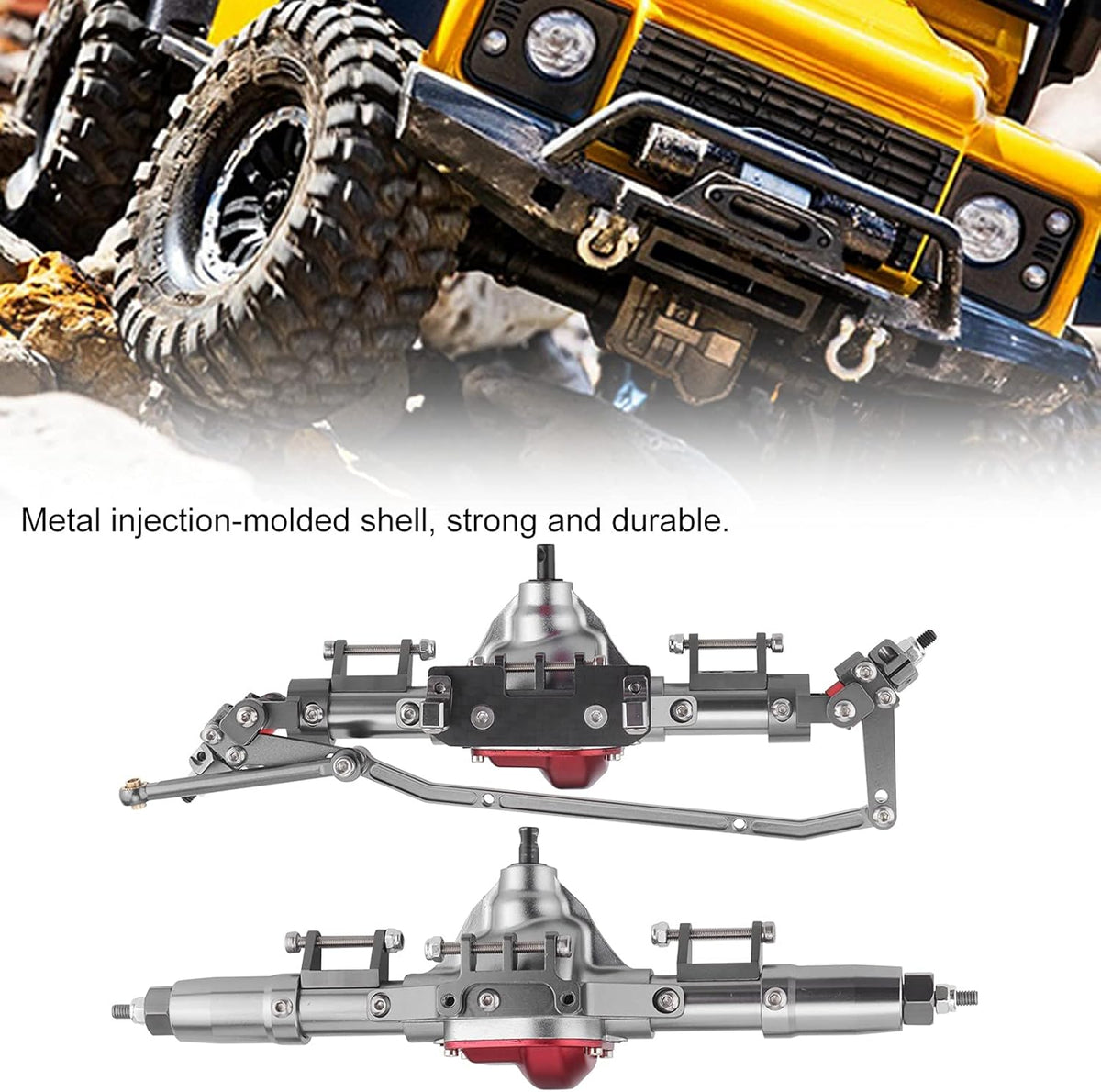 Aluminium Alloy Front and Rear Axle for 1/10 Climbing Car E494927