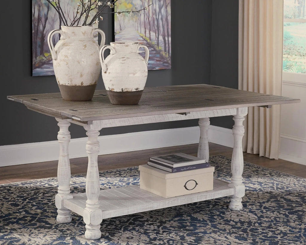 Gray/White Sofa Console Table E51594
