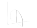 Transparent Sneeze Guard J53396