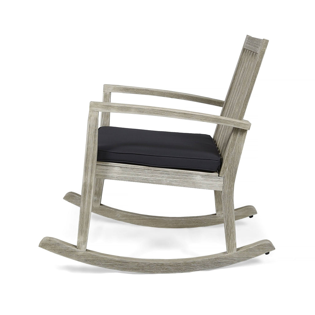 Acacia Wood Rocking Chair B521144