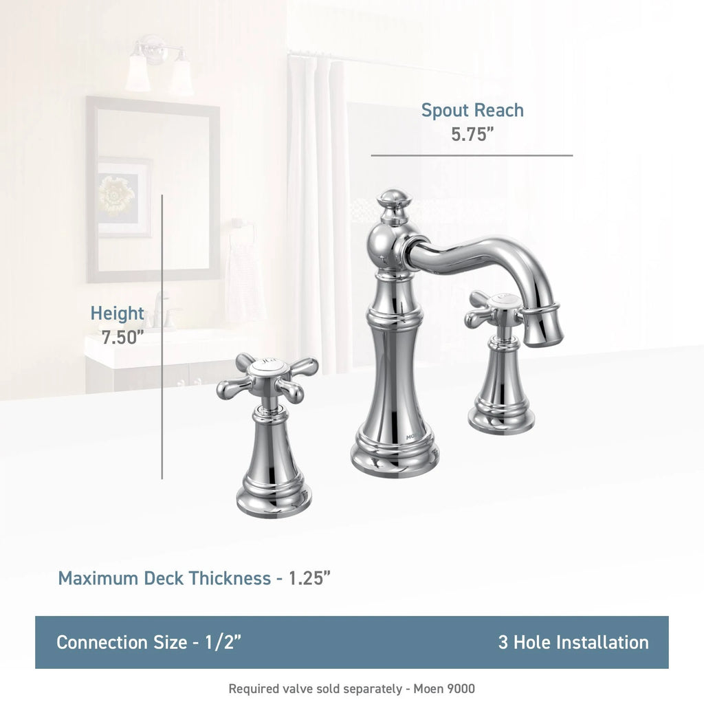 Oil Rubbed Bronze Two-Handle Bathroom Faucet N910461