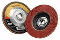 4-1/2 in x 5/8-11 40+ YF-weight Flap Disc, 10 per Case U255422