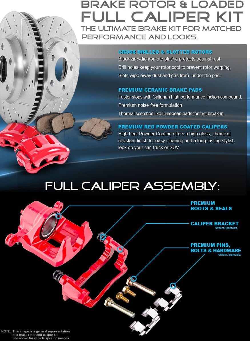 6 Lug Brake Rotors Set H909