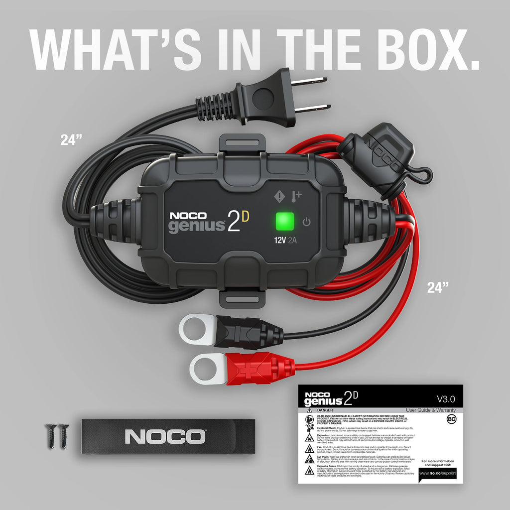 2A Onboard Battery Charger and Maintainer P29904