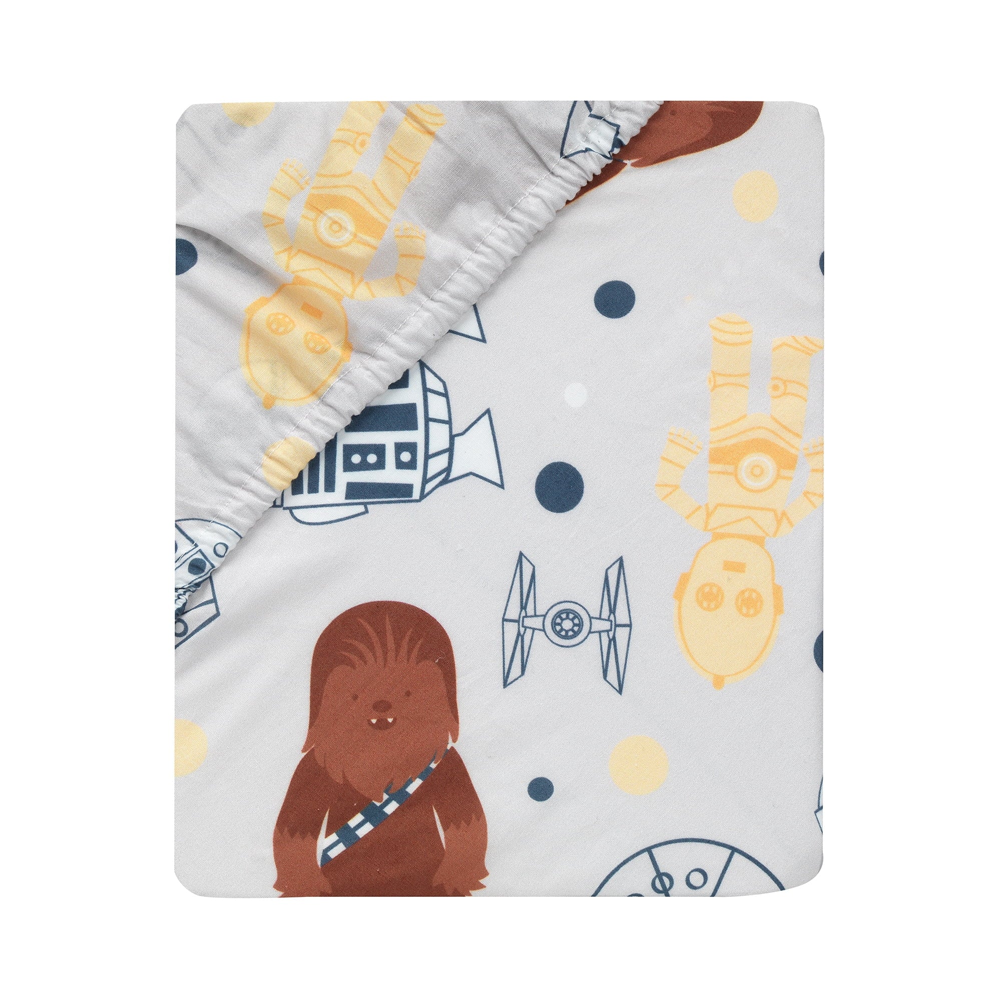 100% Cotton Fitted Crib Sheet H7866