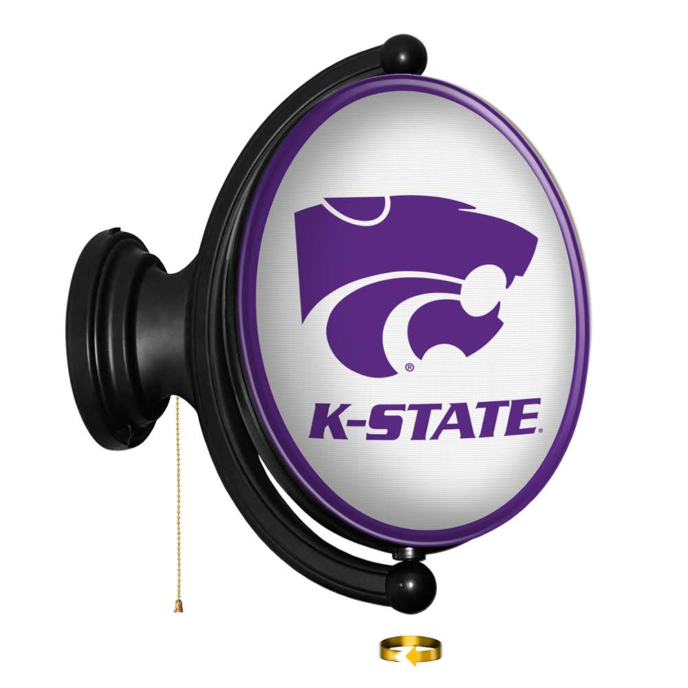 Purple Rotating LED Wall Sign C978