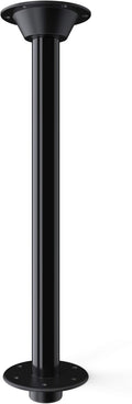 SurFit Legs for RV, Camper, Boat, Pontoon, Pedestal Legs from ITC Recessed Mount Silver Powder Coated Finish - 27 Single Pack P87293