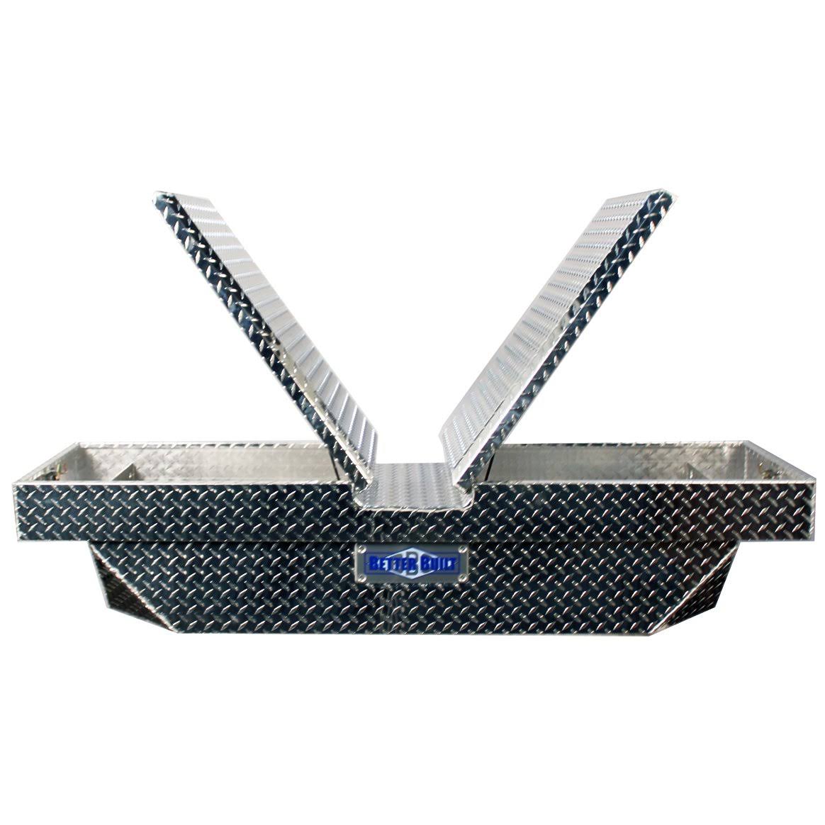 Aluminum Double Lid Truck Tool Box I96814